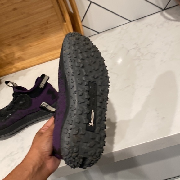 Under Armour UA Fat Tire 2 Running Purple black ortholite comfortable - Picture 9 of 11